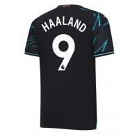 Manchester City Erling Haaland #9 Tredjeställ 2023-24 Kortärmad